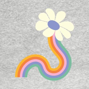 HAPPY PRIDE Rainbow Flower T-Shirt